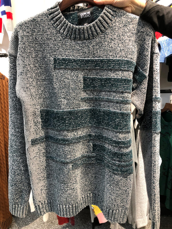 Custom Casual Crew Neck Long Sleeve Pullover High Quality Winter knitwear Men Sweater