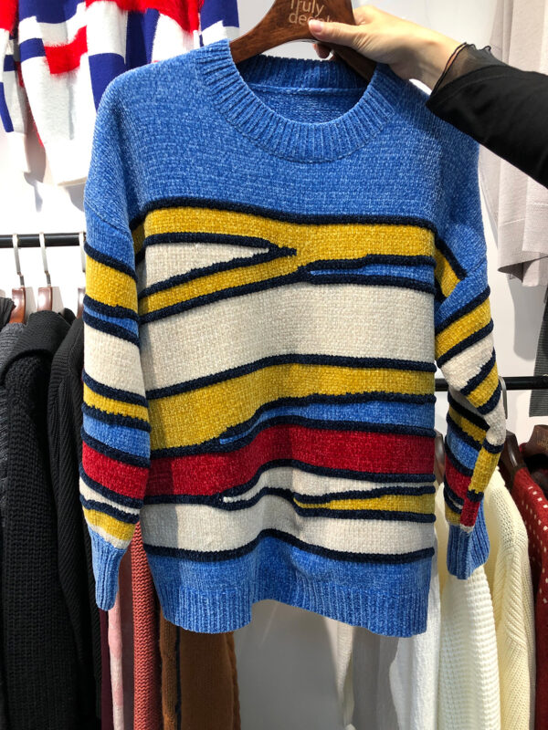 Custom Casual Wool Crew Neck Long Sleeve Pullover High-quality Winter Knitwear Men Sweater